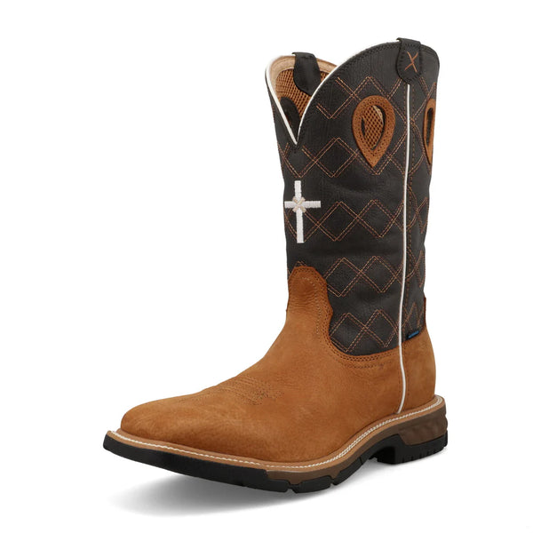 TWISTED X MEN'S 12" WESTERN WORK BOOT MXBW010