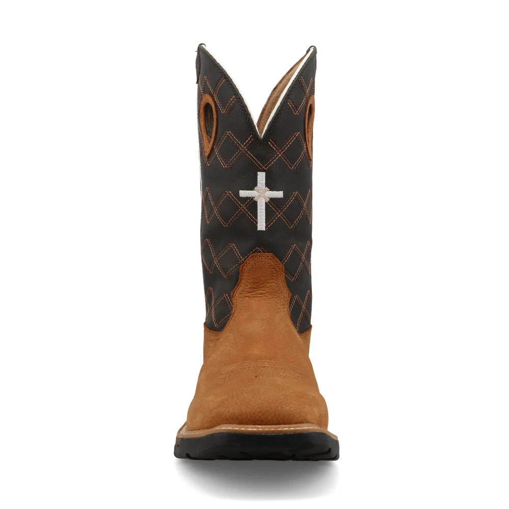 TWISTED X MEN'S 12" WESTERN WORK BOOT MXBW010