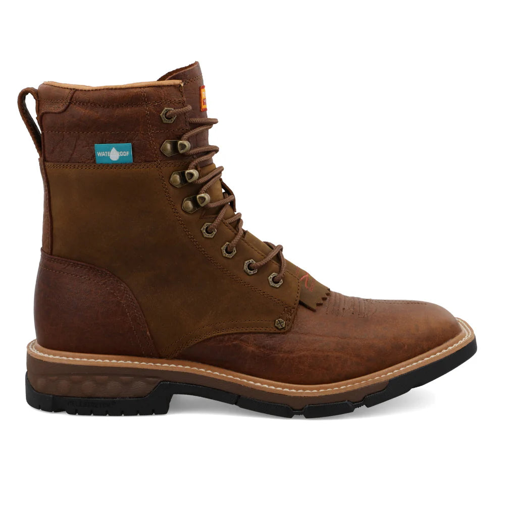 TWISTED X MEN'S 8" CELLSTRETCH® LACER WORK BOOT MXLW001