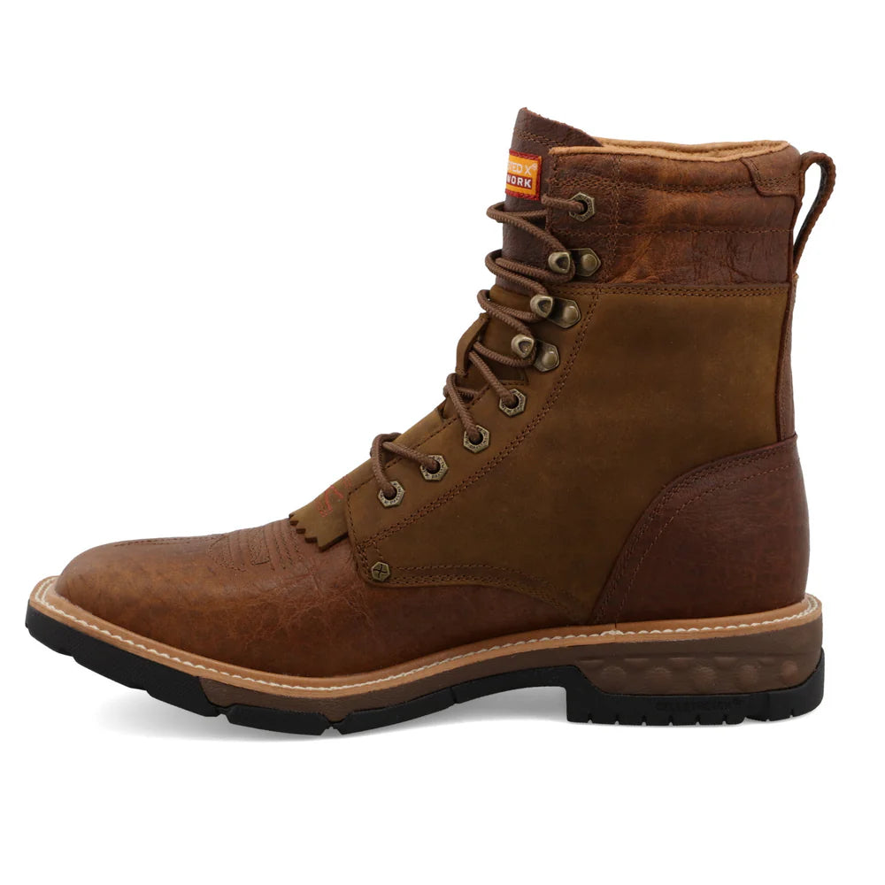 TWISTED X MEN'S 8" CELLSTRETCH® LACER WORK BOOT MXLW001