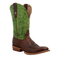 Twisted X Men's 12 Inch Rancher Sequoia & Cactus Square Toe Boots MRAL030