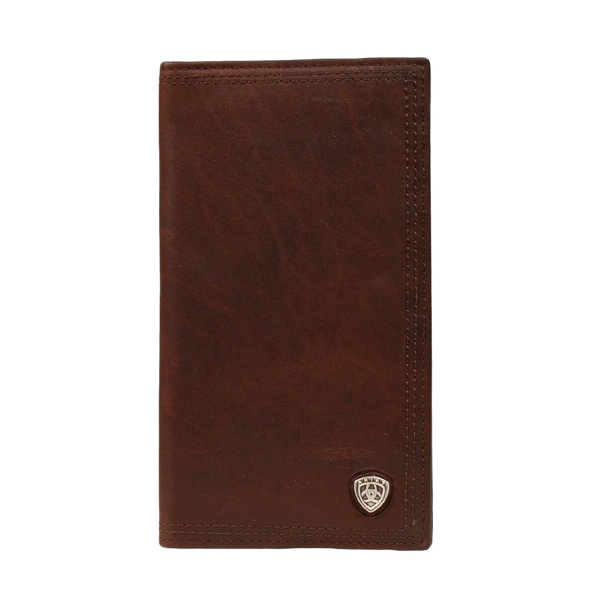 Ariat Dark Copper Bi-fold Rodeo Wallet w/ Small Shield Logo A35118283