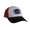 Cinch® Men's Logo Red & White Trucker Cap MCC0511021