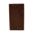 Nocona Western Men's Rodeo Floral Tooled ID Brown Wallet N500014002