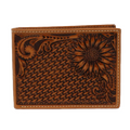 Nocona Men's Sunflower Bifold Western Leather Wallet N500012008
