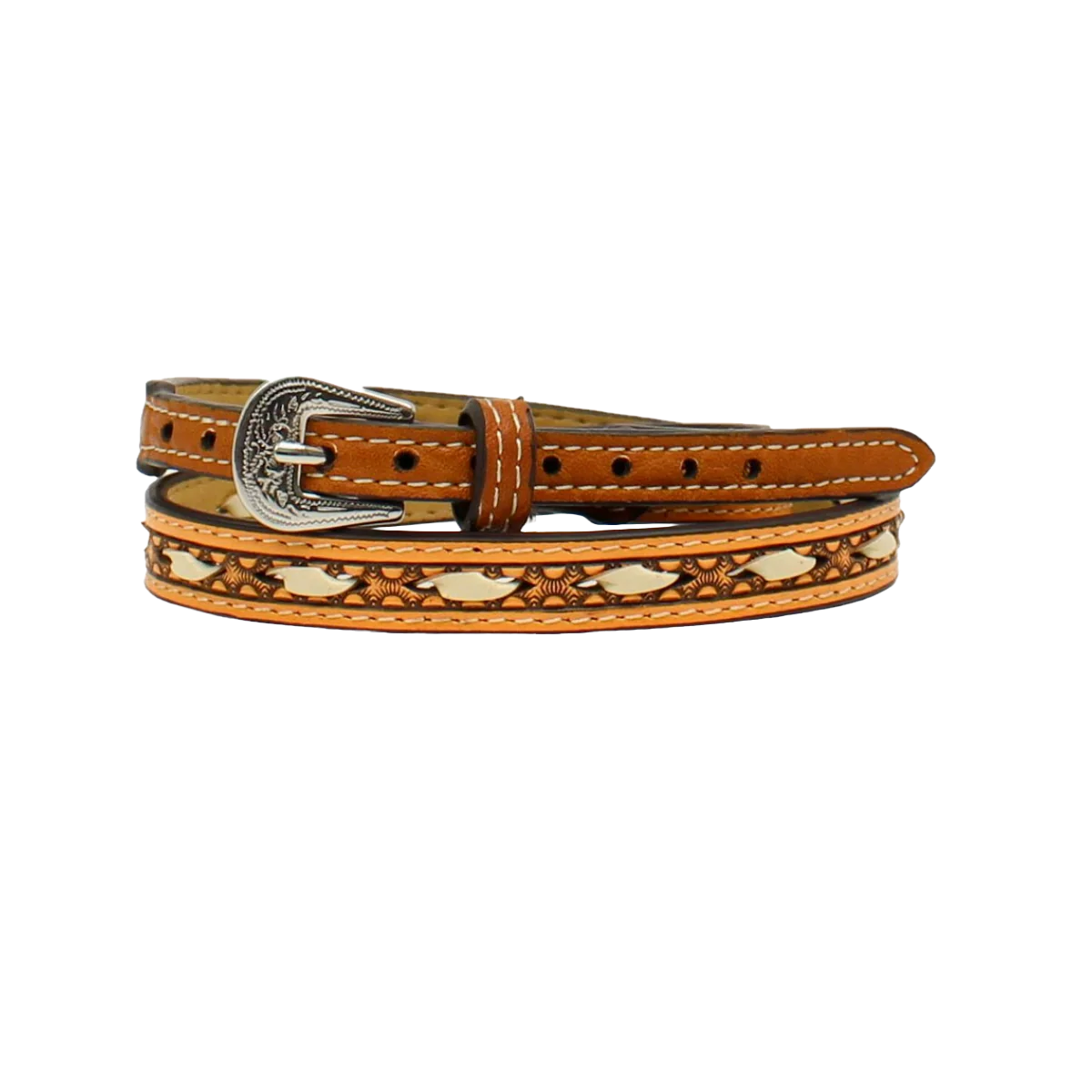 Twister Leather Rawhide Lacing Tan Hatband 0204608