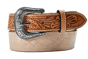 NOCONA MEN'S ROUGHOUT BOOT STITCH BELT N210009148
