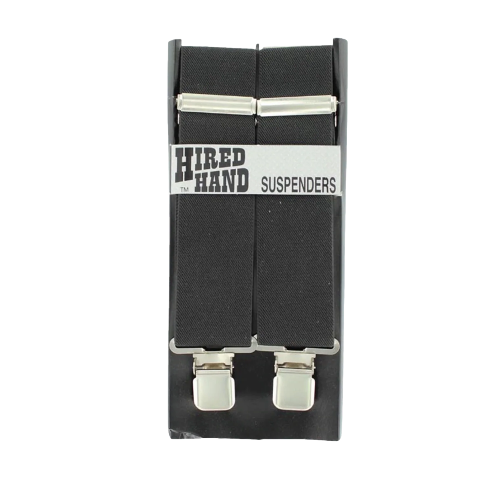 Hired Hand Black Suspenders N8510001
