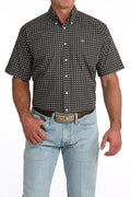 Men's Cinch Short Sleeve Button Up Shirt MTW1111519
