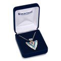 NC5839 Inner Light Turquoise Arrowhead Necklace
