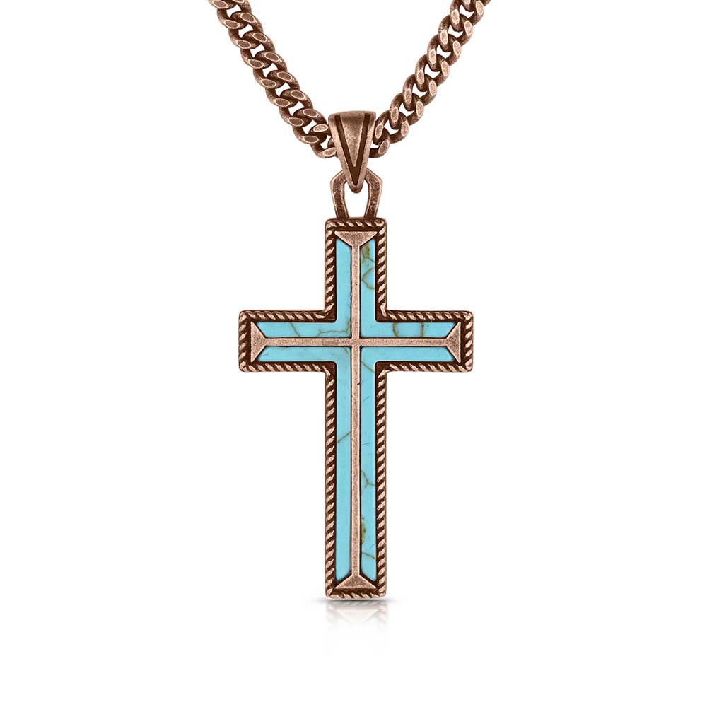 NC5840 Eternal Life Cross Necklace