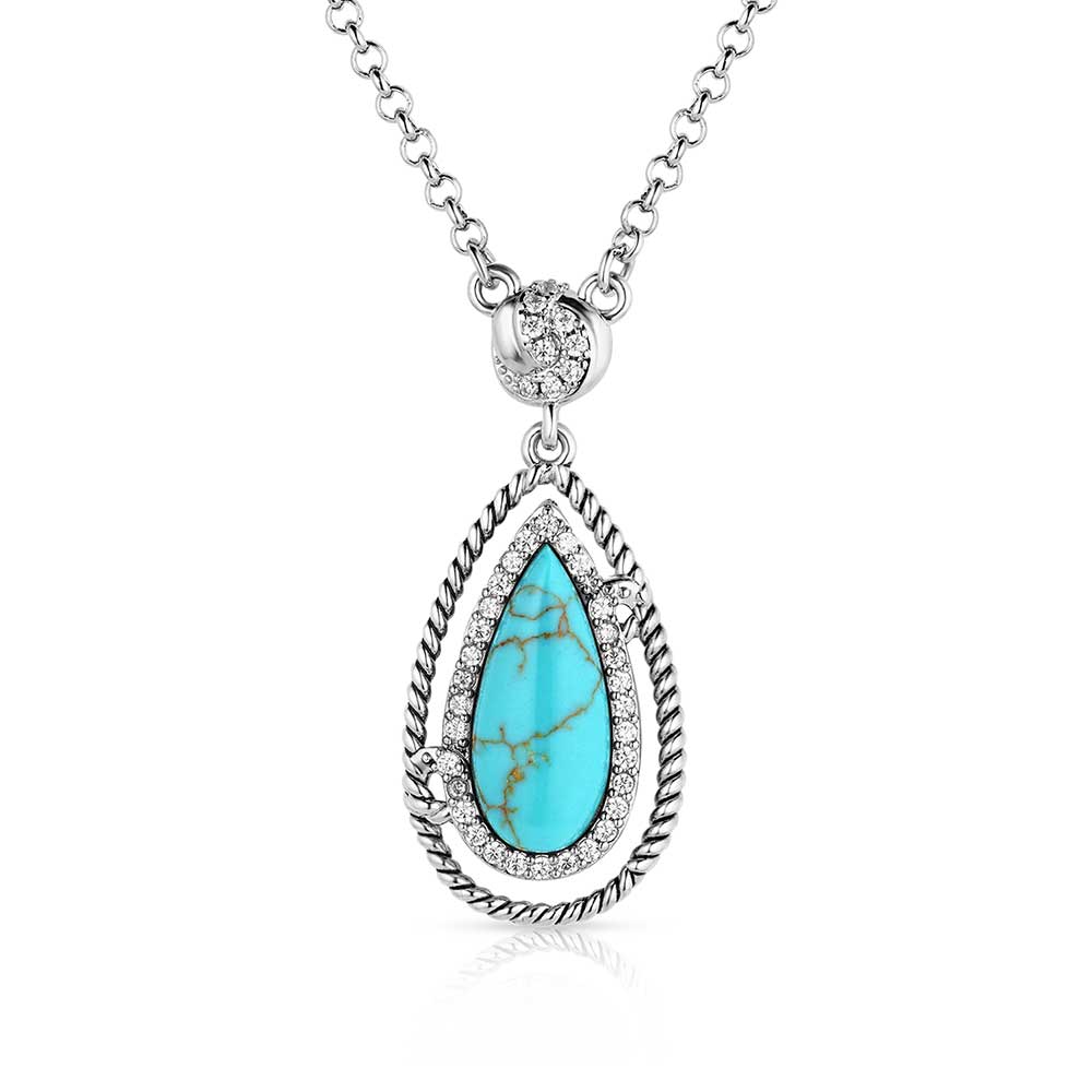 NC5858 Tied & True Turquoise Necklace