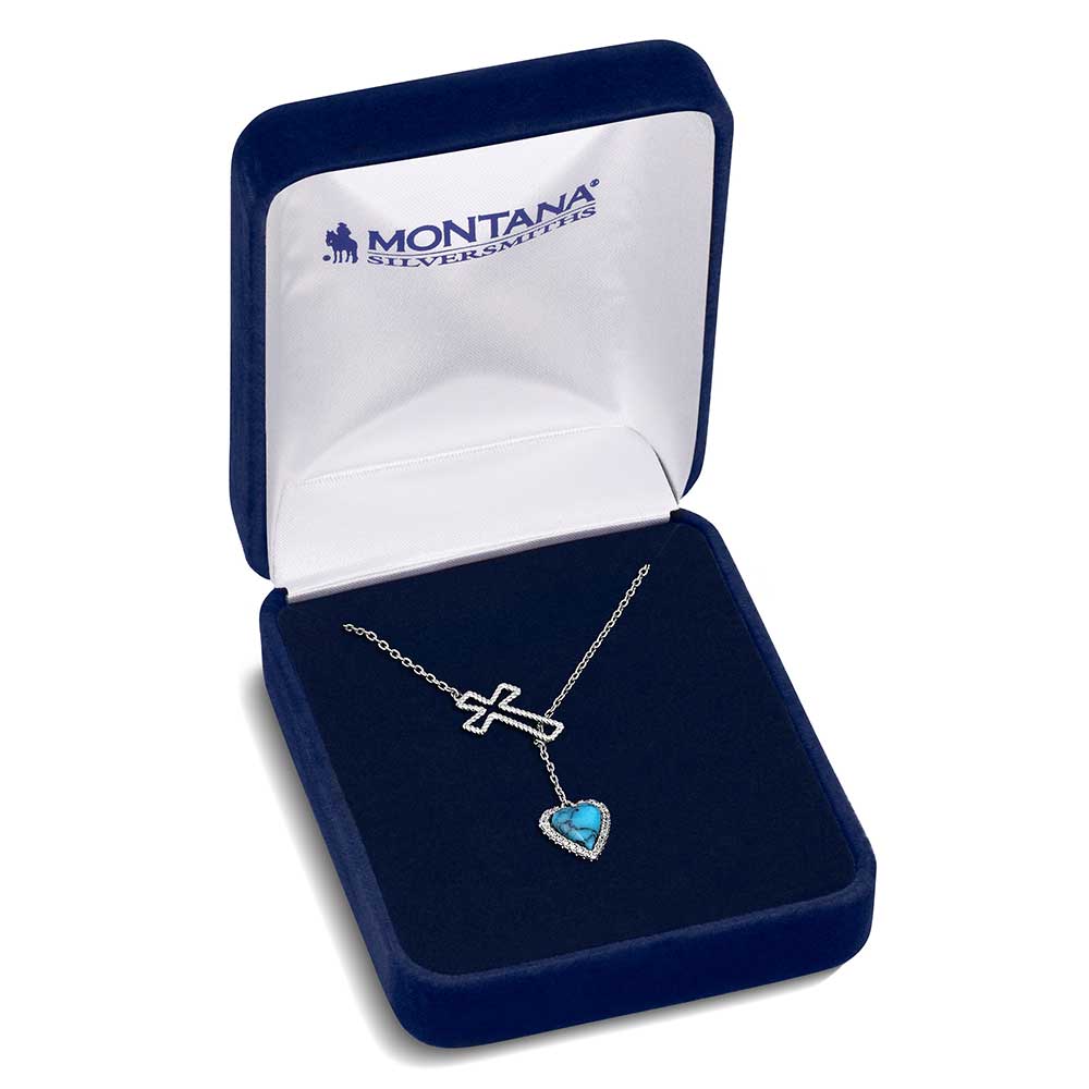 NC6225 Anchored in Love and Faith Necklace