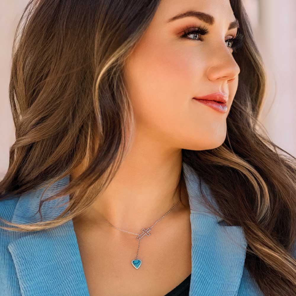 NC6225 Anchored in Love and Faith Necklace