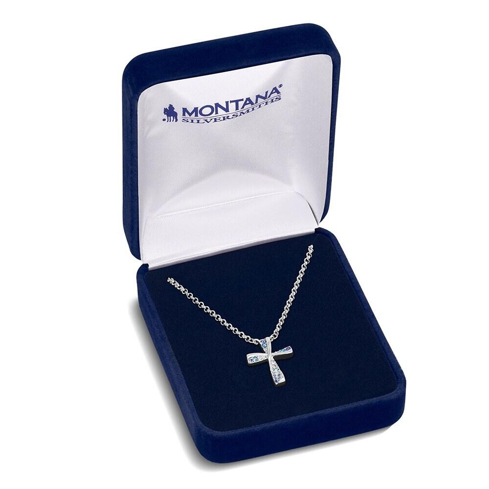 NC6534 Faith in Lights Cross Necklace