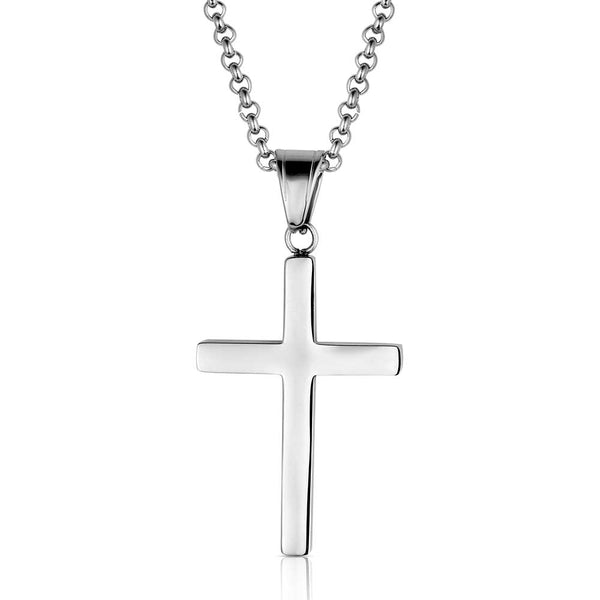 NC6580 Stronghold Cross Necklace