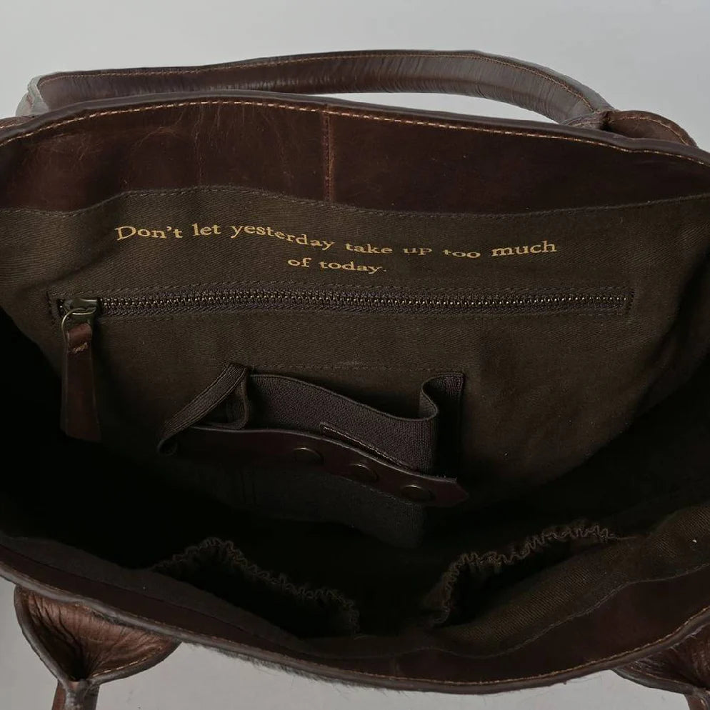 STS Ranchwear Basic Bliss Chocolate Tote STS30922