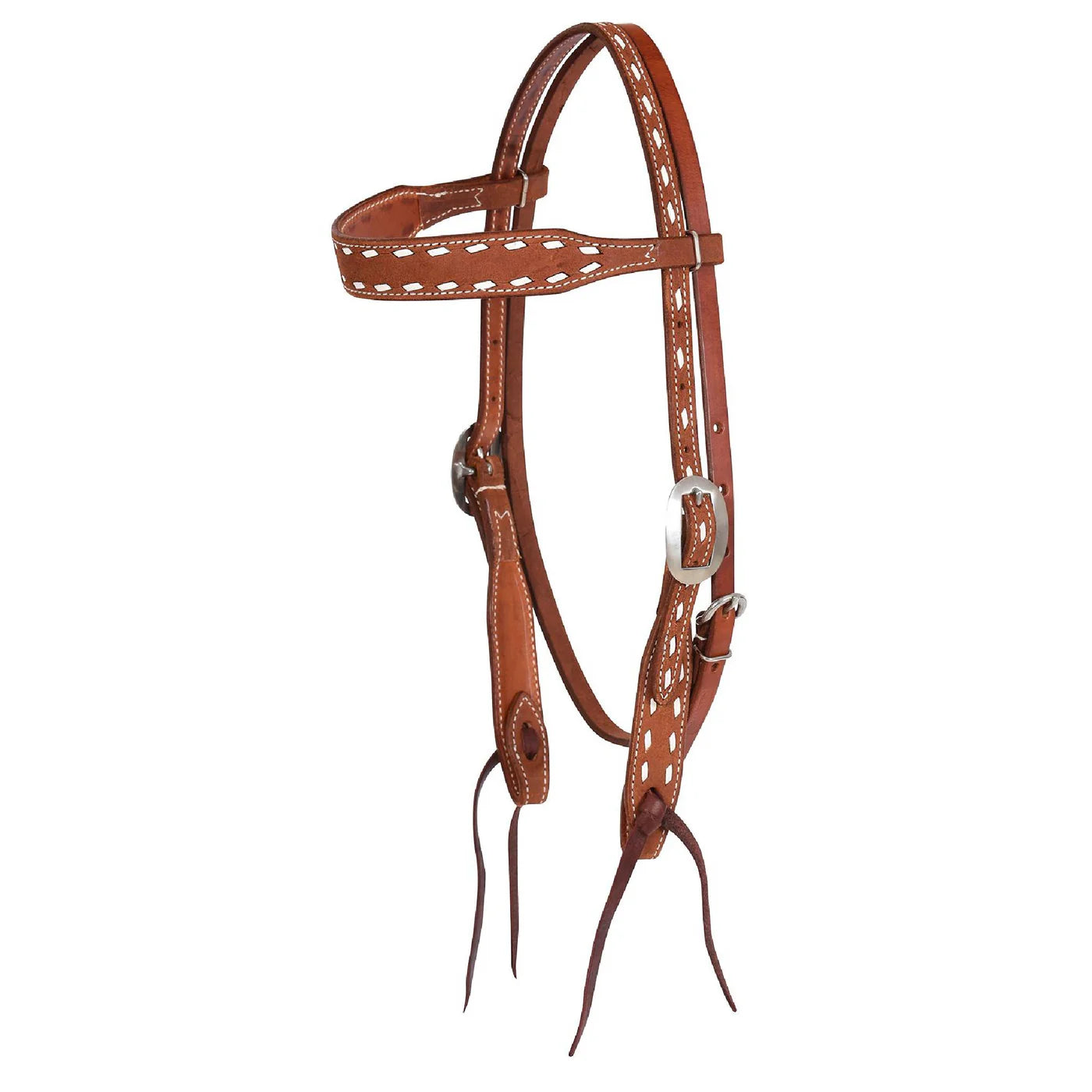 Martin Saddlery Buckstitch Browband Headstall HBGCSTBS