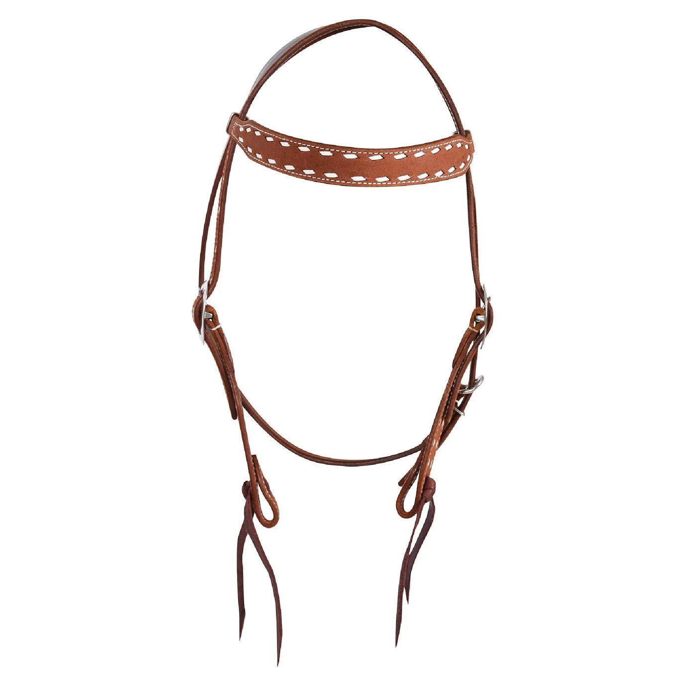 Martin Saddlery Buckstitch Browband Headstall HBGCSTBS