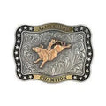 NOCONA YOUTH ANTIQUE SILVER/GOLD BUCKLE 3798902