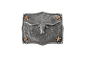 NOCONA SCALLOPED LONGHORN BUCKLE 37970