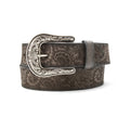 Ariat Womens Black Paisley Leather Belt A1565401