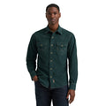 Wrangler Green Pine Ridge Retro Premium Long Sleeve Western Snap Shirt 112384763