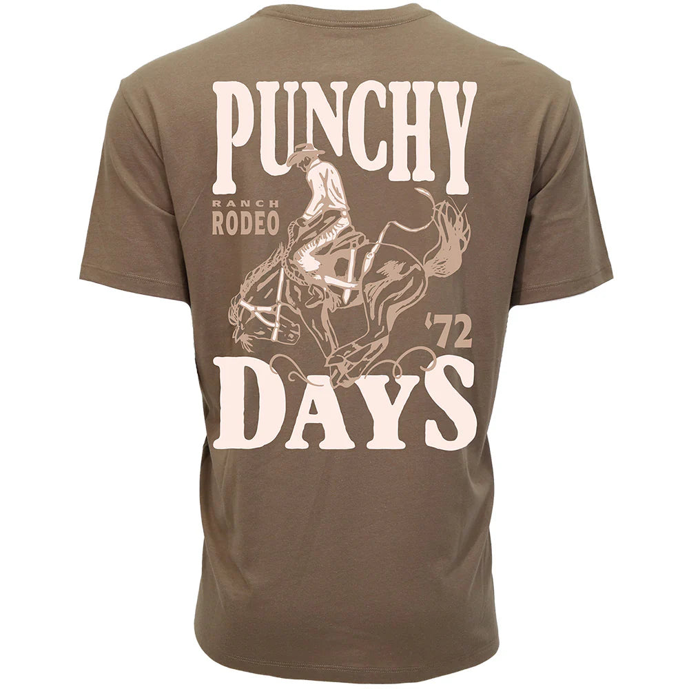 HOOEY PUNCHY RODEO T-SHRIT PT2602BR