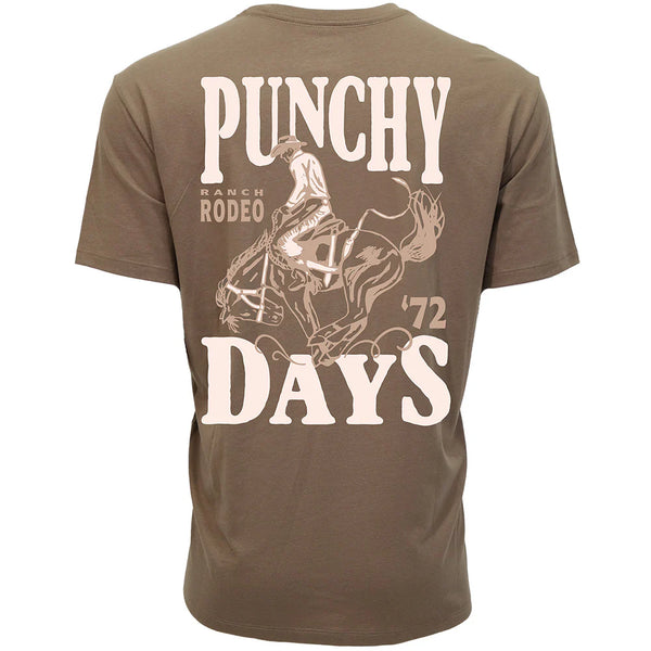 HOOEY PUNCHY RODEO T-SHRIT PT2602BR-Y