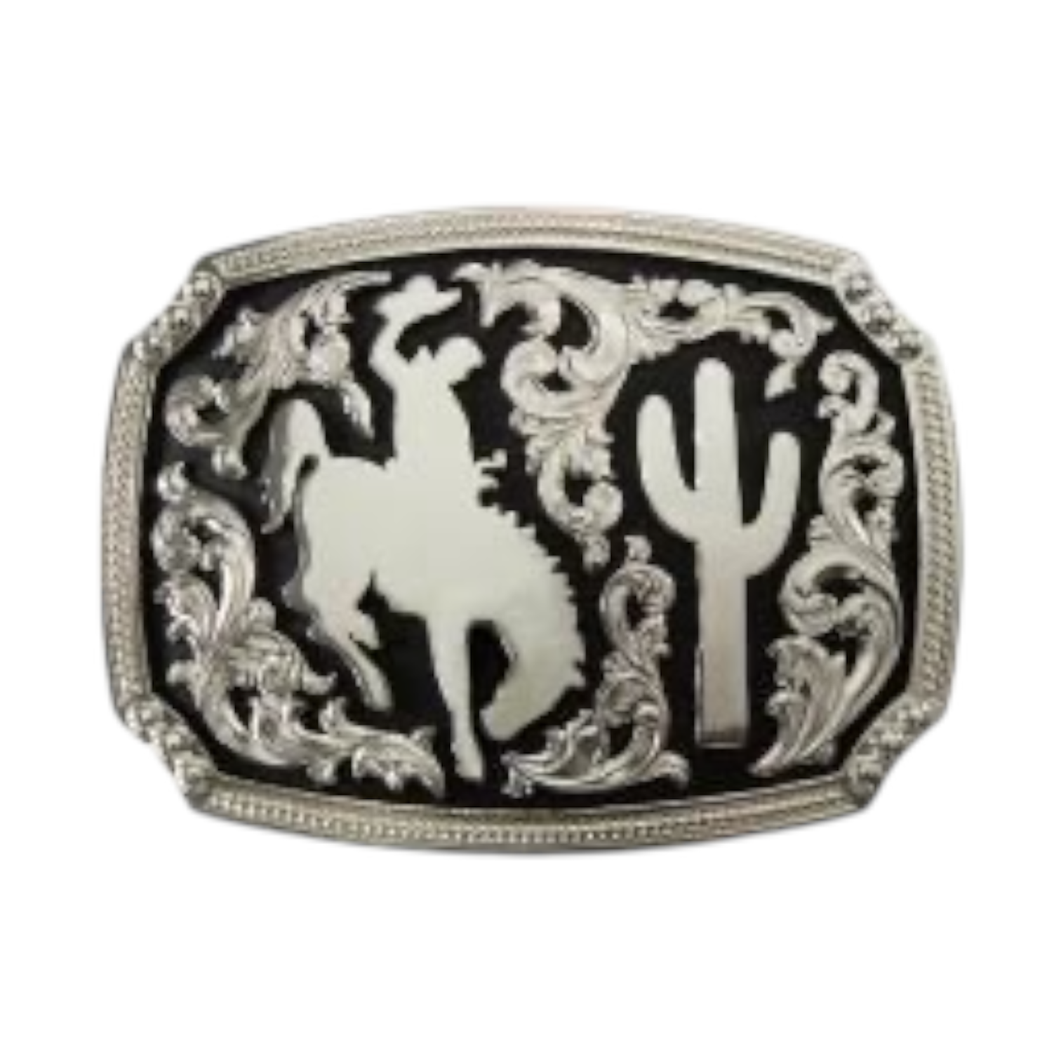 NOCONA BRONC RIDER WESTERN BUCKLE 37943