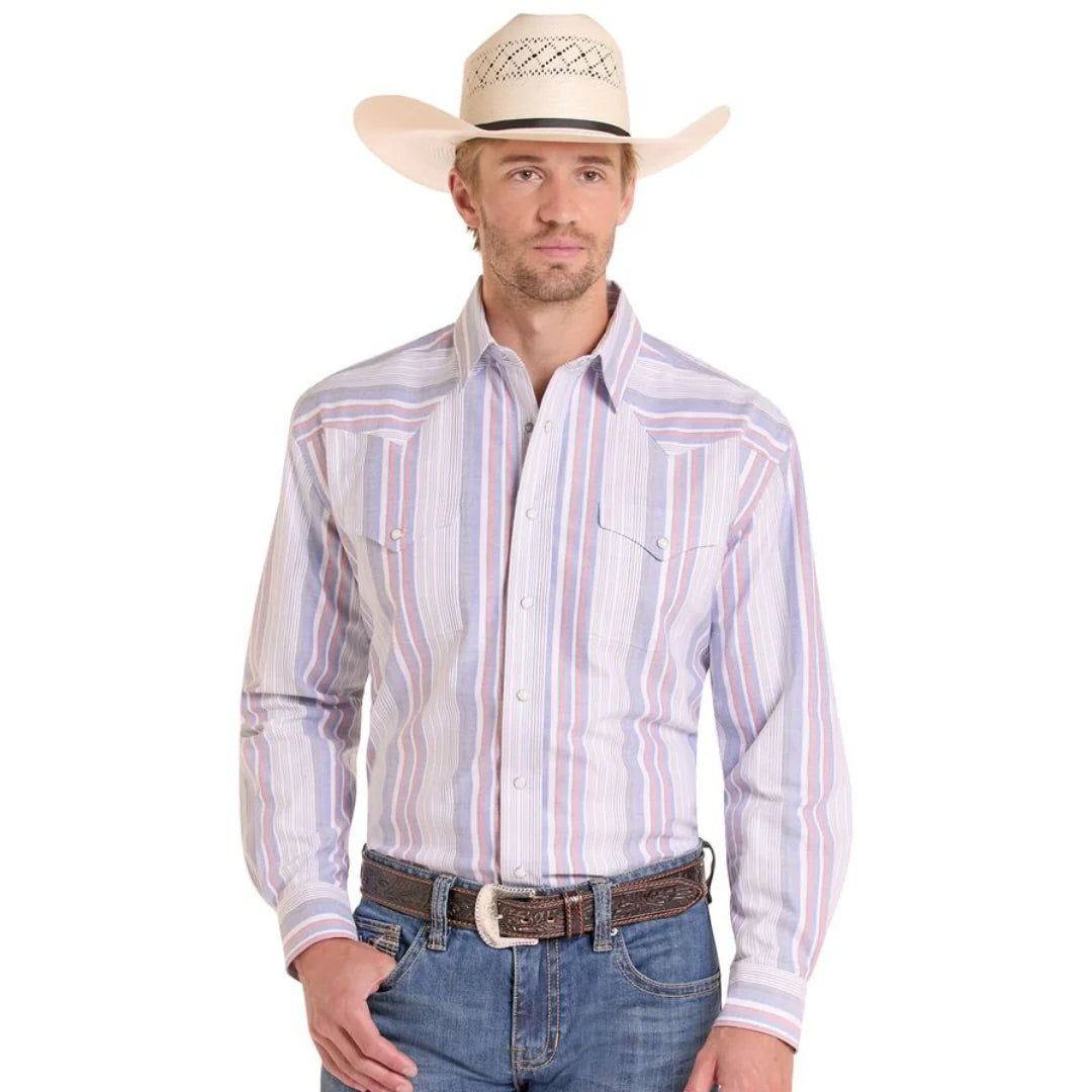 Rock & Roll Denim Men's  Snap Shirt PMN2S08892