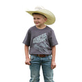 Cinch Boy's Youth Charcoal Graphic T-Shirt MTT7670184