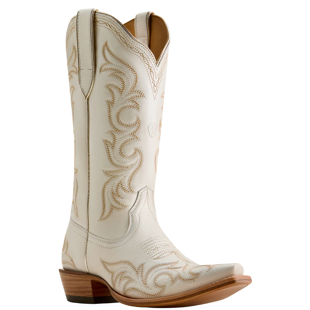 Ariat Ladies Hazen Ivory Pearl Western Boot 10080422