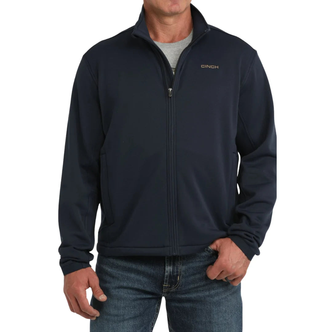 Cinch Mens Navy Knit Jacket MWK1972001