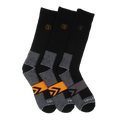 Twisted X Men's Work Heavy Weight Extended Boot Black Socks TXMS538780C