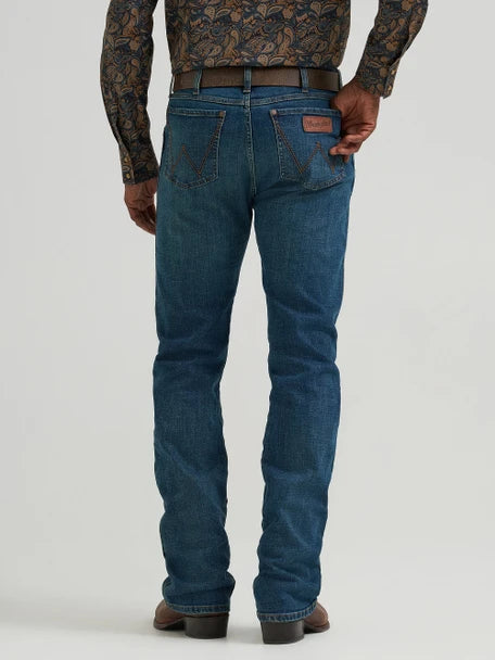 WRANGLER RETRO DUTTON SLIM BOOT - MENS JEANS - 112381599