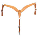 Berlin Custom Leather 2.5" Golden Oiled Roughout Breast Collar R05028