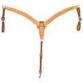 Berlin Custom Leather 2" Golden Oiled Roughout Breast Collar