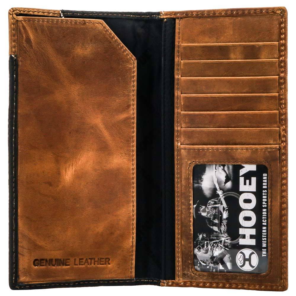 HOOEY ROUGHY RODEO WALLET RW004-BKBR