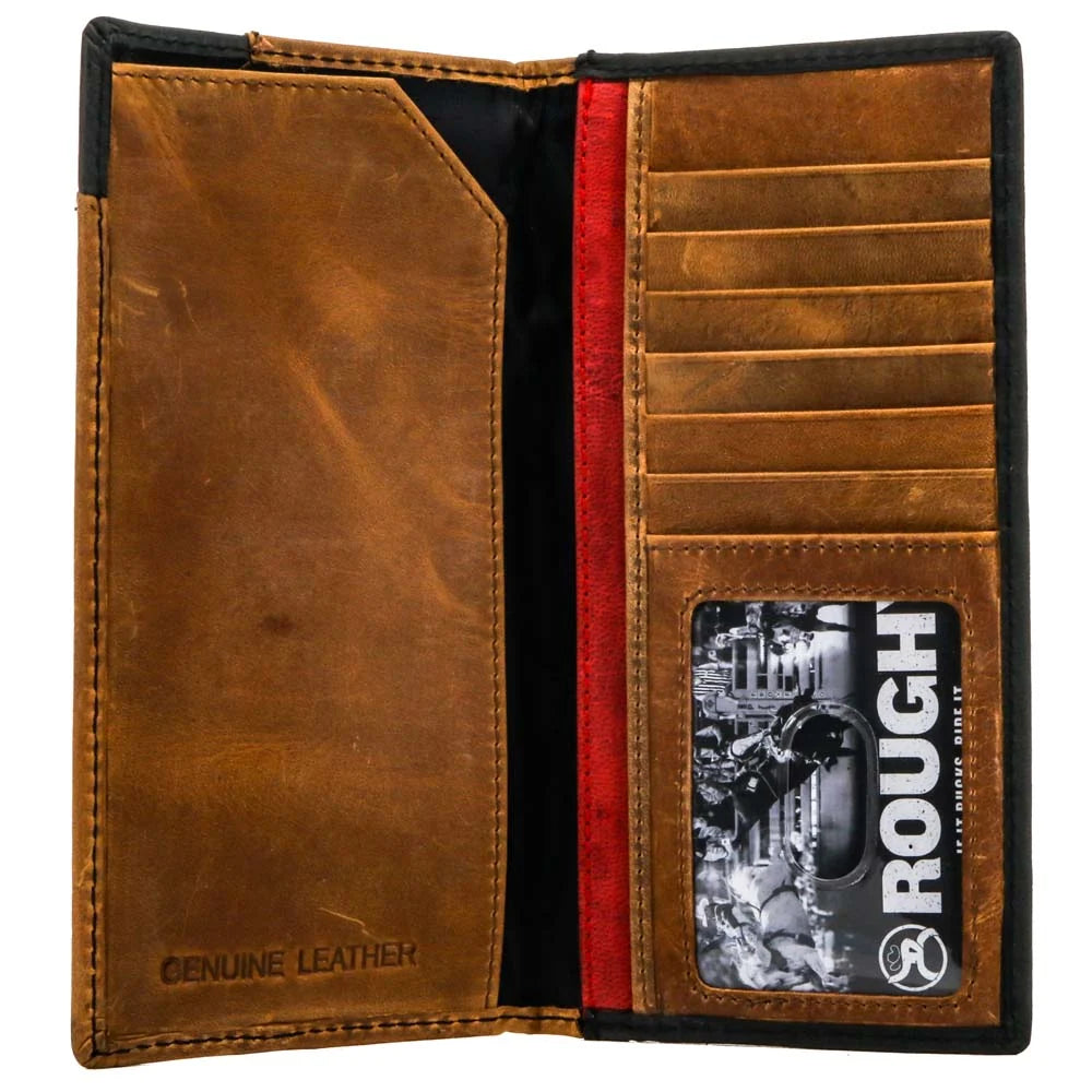 HOOEY ROUGHY RODEO WALLET RW004-TNBK