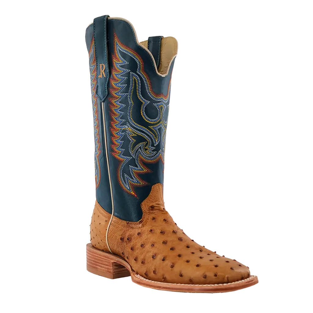 Men’s R.Watson full quill ostrich boots RW4523-1
