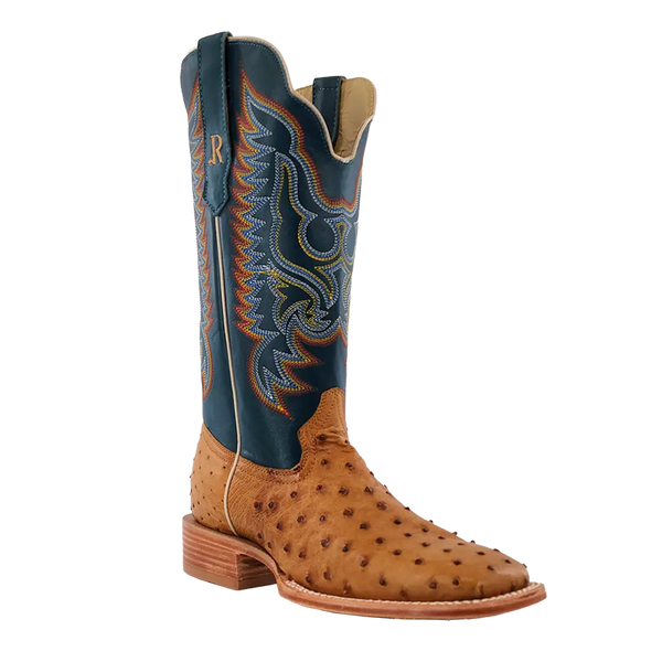 Men’s R.Watson full quill ostrich boots RW4523-1