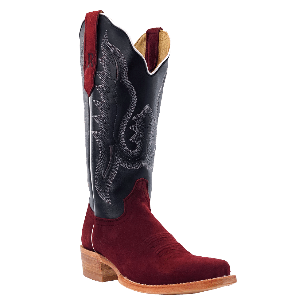 R.WATSON LADIES RHUBARB ROUGHOUT BOOTS RWL8411-1