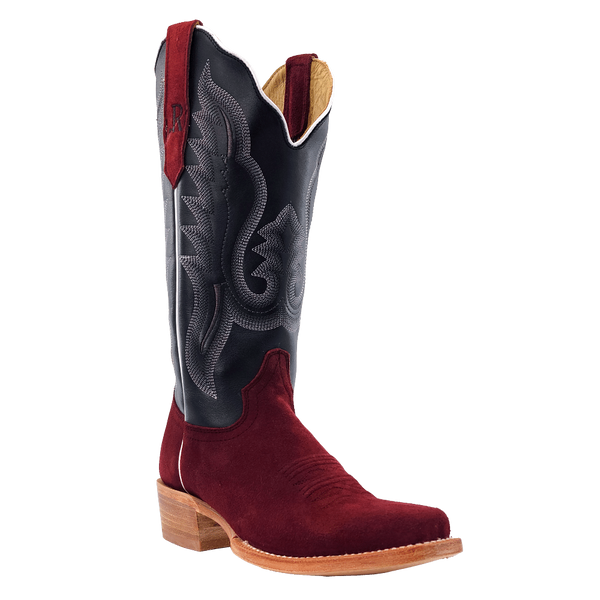 R.WATSON LADIES RHUBARB ROUGHOUT BOOTS RWL8411-1