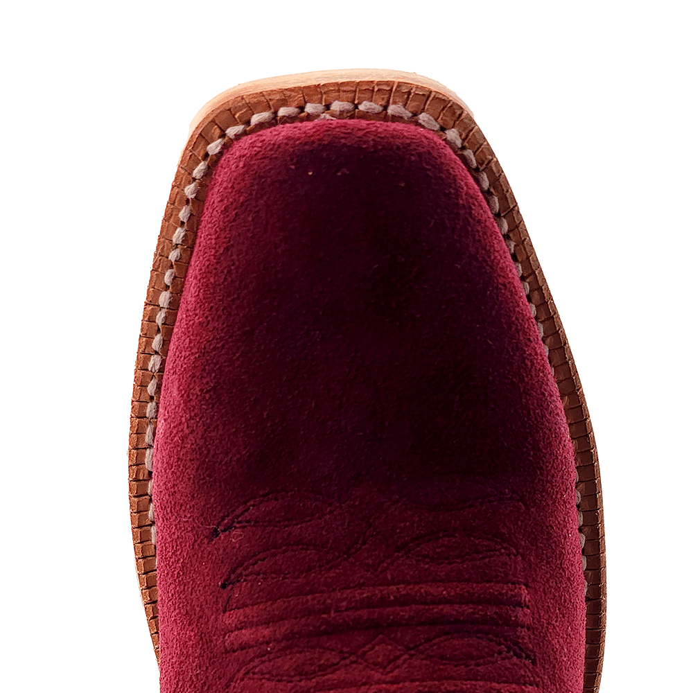 R.WATSON LADIES RHUBARB ROUGHOUT BOOTS RWL8411-1