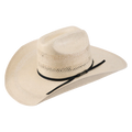 American Hat Co. 20X Rancher Ivory Brim Western Straw Hat 8100RC-2CBLK