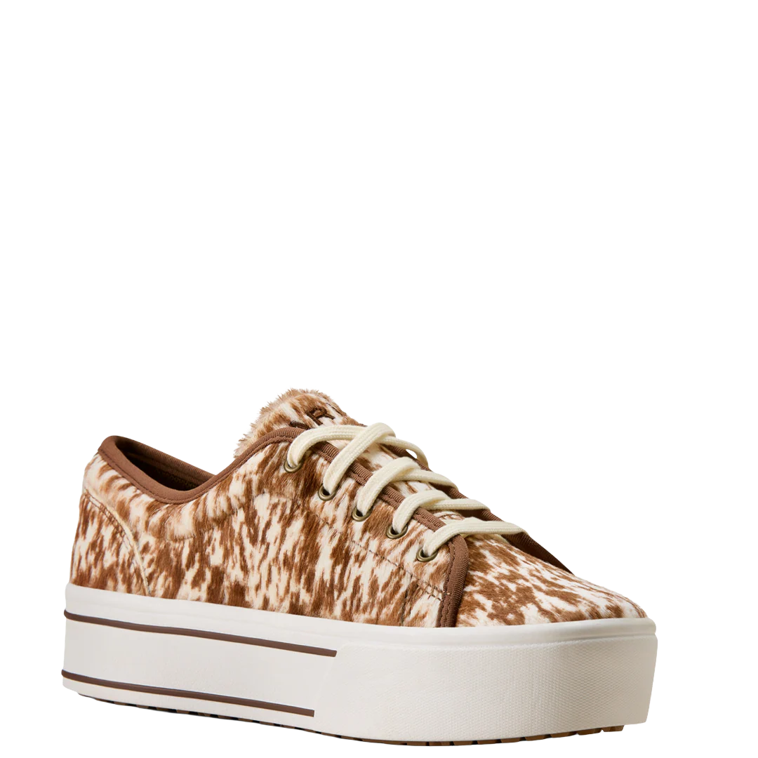 Ariat Ladies Skylar Speckled Cow Print Shoe 10080403