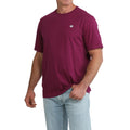 Cinch Men's Logo Solid Purple T-Shirt MTK1650007