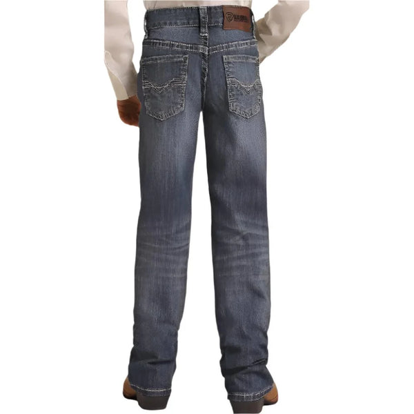 Rock & Roll Denim Boy's BB Gun Bootcut Jeans BB_3482
