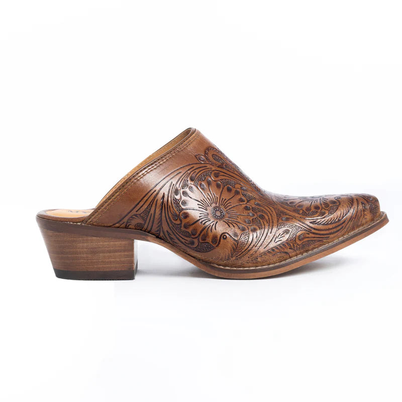 S-10613 VALERIA HAND-TOOLED MULE